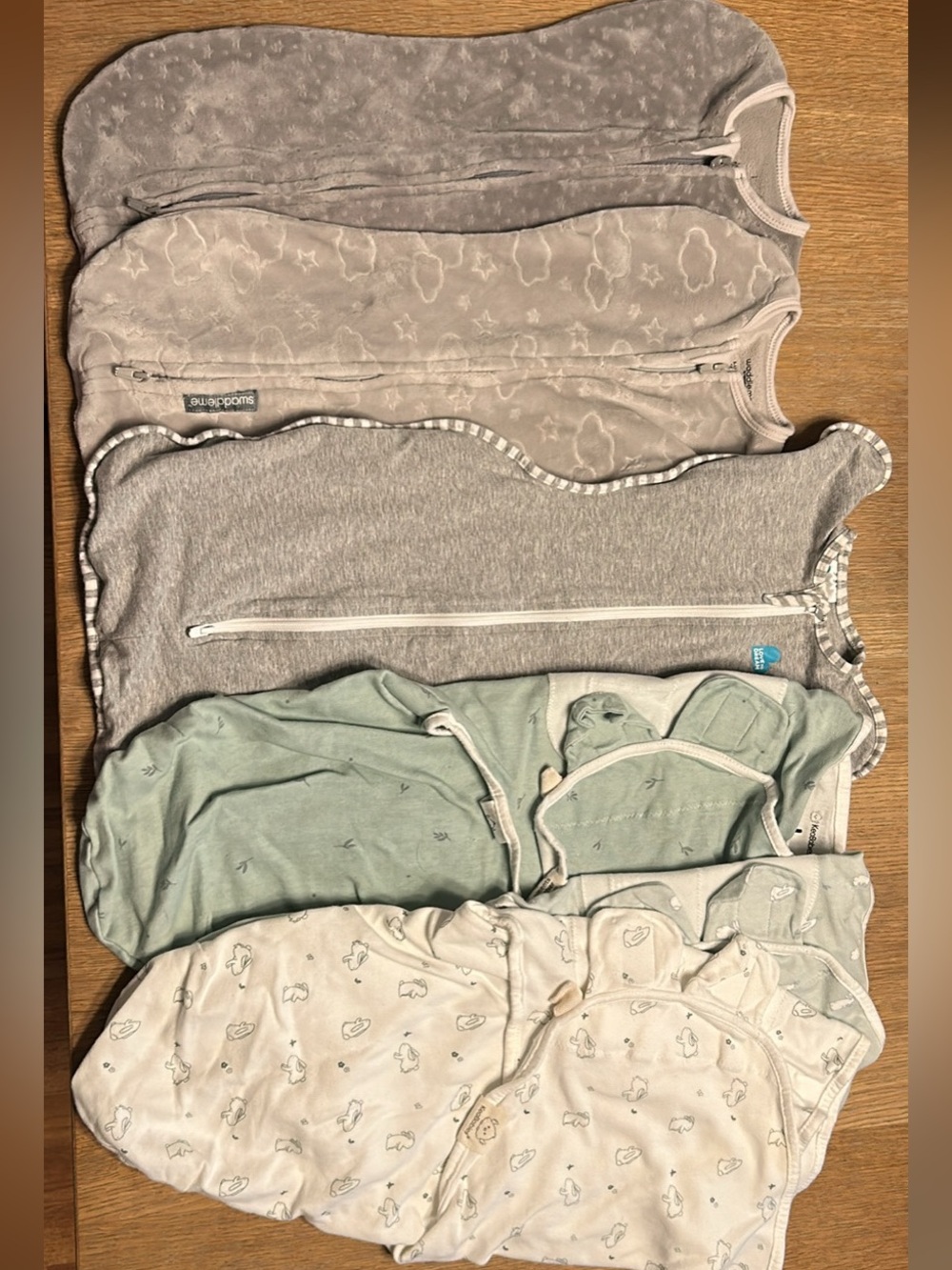 Sleep/swaddle sacks - Pack of 6